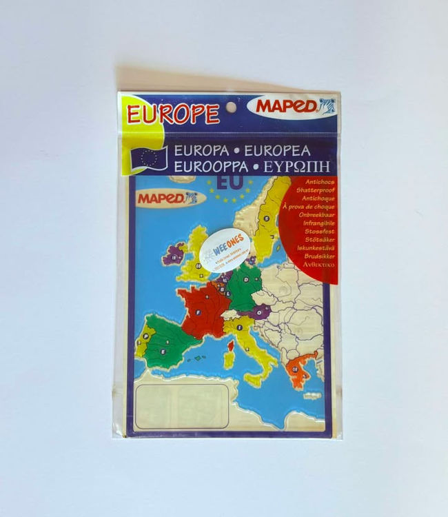 Picture of 5007 MAPED EUROPE MAP SHATTERPROOF